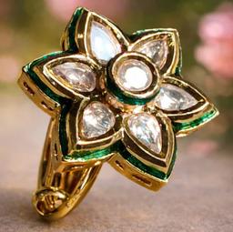 HARITA KAMAL KUNDAN RING