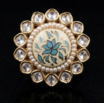 MEHER GULAB KUNDAN RING