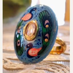 MAYUR VILAS KUNDAN RING