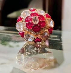 GULAB MANDALA RING