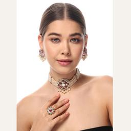 Kundan Pearl Choker