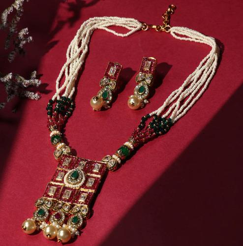 RAJWADA SHRINGAR KUNDAN NECKLACE