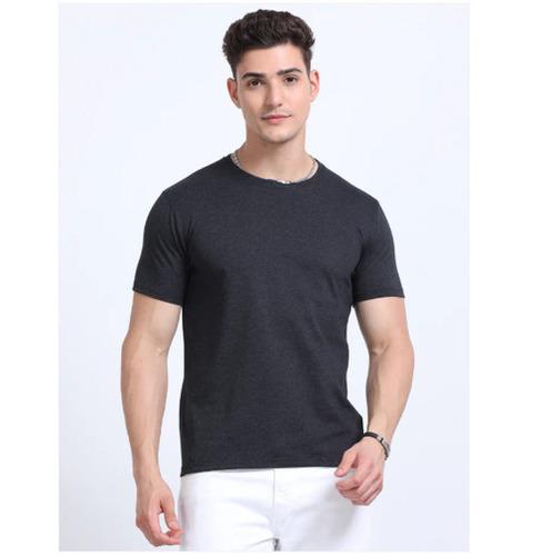 EcoBlend Round Neck Tshirts - Charcoal