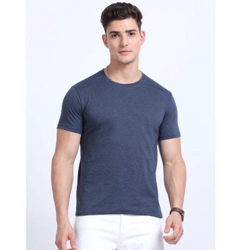 EcoBlend Round Neck Tshirts - Navy Melange