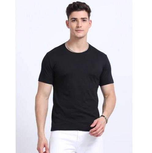 EcoBlend Round Neck Tshirts - Black