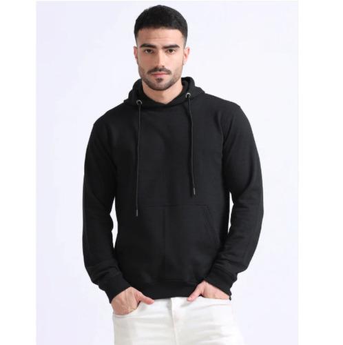 URBANHOOD Premium Hoodies without Zip - Black