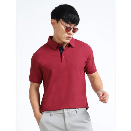 AeroPiq Polo Tshirts - Maroon