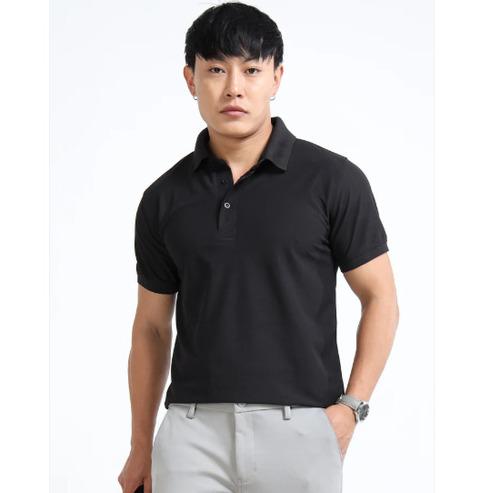 AeroPiq Polo Tshirts - Black