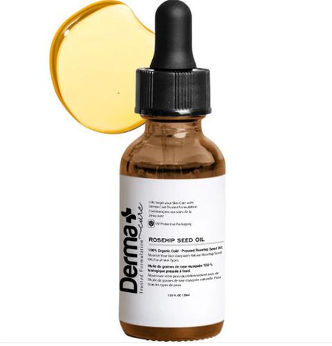 100% Organic Cold-Pressed Rosehip Seed Oil