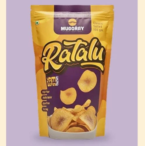 Ratalu - Classic Salted (MUGORAY Ratalu Wafers - TASTE OF HOME, ANYTIME, ANYWHERE)