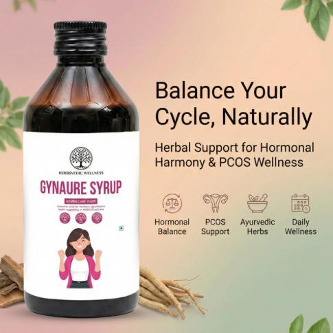 Gynaure Syrup For Women Herbal Supplement