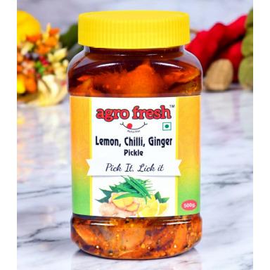 Lemon, Chilli, Ginger Pickle