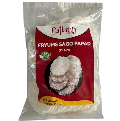 Patlani Sago Papad (white)
