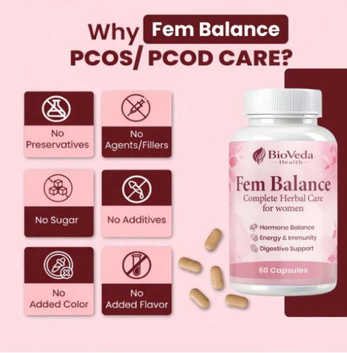 BioVeda Health Fem Balance Capsules