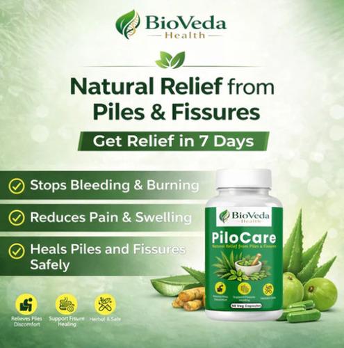 Pilo Care Natural Capsules for Piles & Fissures