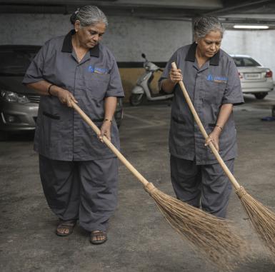 Parking cleaning