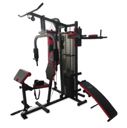 Home Gym with Punching Bag