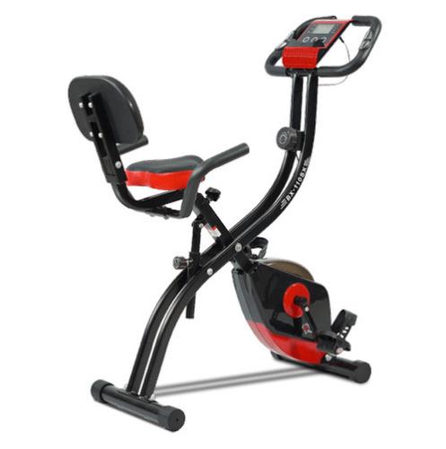 3 in 1 Foldable Magnetic X Bike with Back Rest and Recumbent Bike