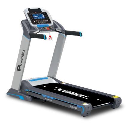 Motorised Treadmill with 400m Track UI