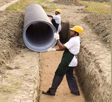 Double Wall Corrugated (DWC) HDPE Plastic Pipes