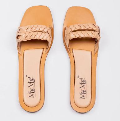 BRAIDED STRAP FLATS