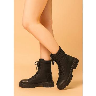 Black Combat Boots
