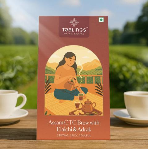 Assam CTC Brew with Elaichi & Adrak
