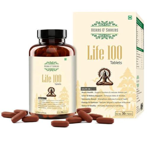 Life-100: Ayurvedic Daily Energy & Vitality Supplement