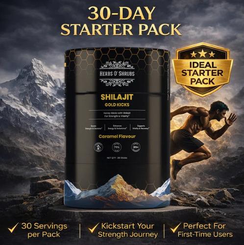 Shilajit Gold Kicks + Free Shaker