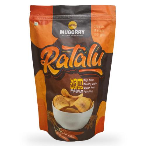 Ratalu - Classic Masala (MUGORAY Ratalu Wafers - TASTE OF HOME, ANYTIME, ANYWHERE)