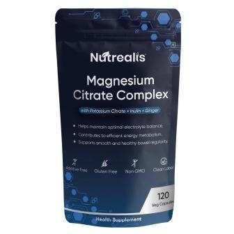 Nutrealis Magnesium Citrate Complex with Potassium & Ginger