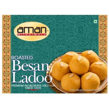 Roasted Besan Ladoo