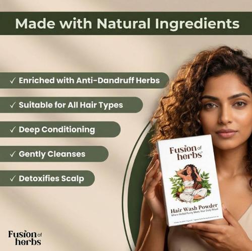 Fusion of Herbs Hair Wash Powder