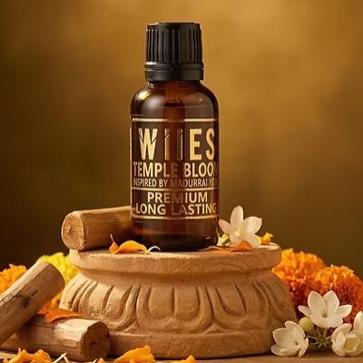 Temple Bloom Fragrance Oil (Inspired by Madurai) - 30ml