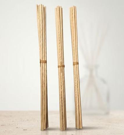 Premium Reed Sticks 8 Inch - Pack of 24 Sticks