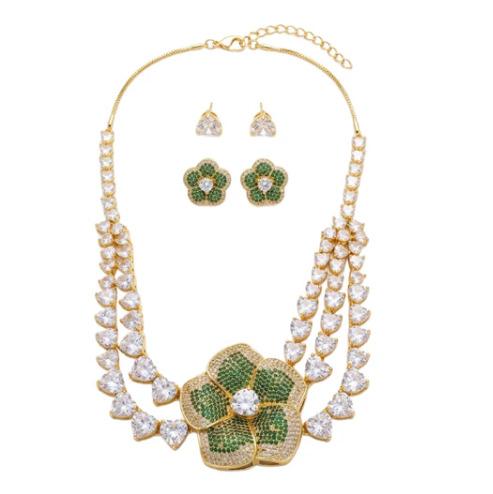 Traditional Rajwada high Quality Brass necklace with earrings