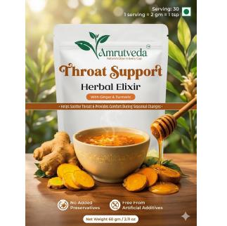Throat Support Herbal Elixir