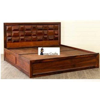 DIAMOND QUEEN BED WITH STORAGE