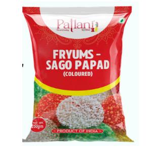 Sago Papad - Colour