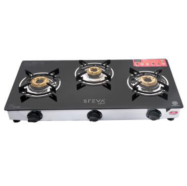Gas Stove 3 Burner Hunk Plus 3BB