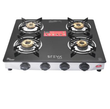 Gas Stove 4 Burner Hunk Plus 4BB