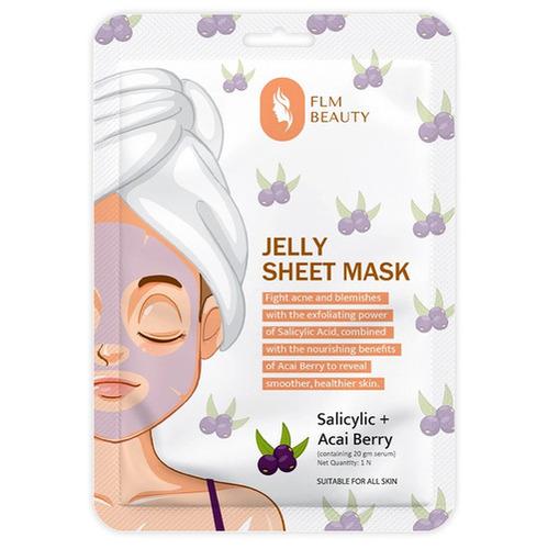 0.2% Salicylic Acid & Acai Berry Antioxidant Jelly Sheet Mask