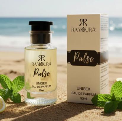 Ramoura Pulse - Unisex Eau de Parfum | Fresh Aquatic - Cool Mint - Warm Woods | 50 ml