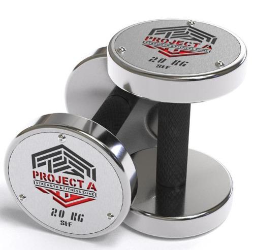 CUSTOM STAINLESS STEEL DUMBBELL