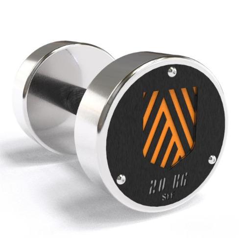 CUSTOM STAINLESS STEEL DUMBBELL