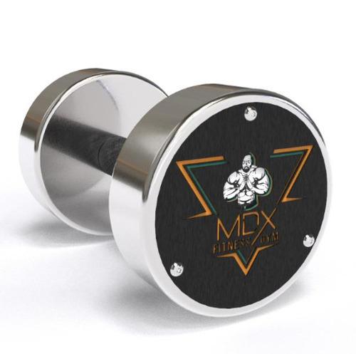 CUSTOM STAINLESS STEEL DUMBBELL