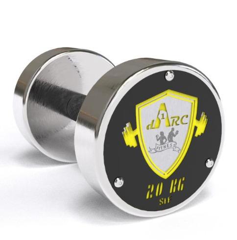 CUSTOM STAINLESS STEEL DUMBBELL