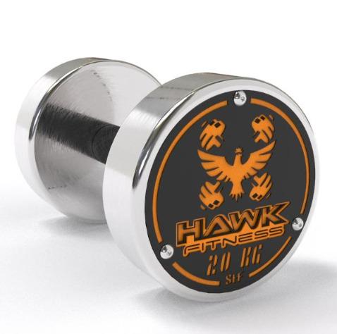 CUSTOM STAINLESS STEEL DUMBBELL
