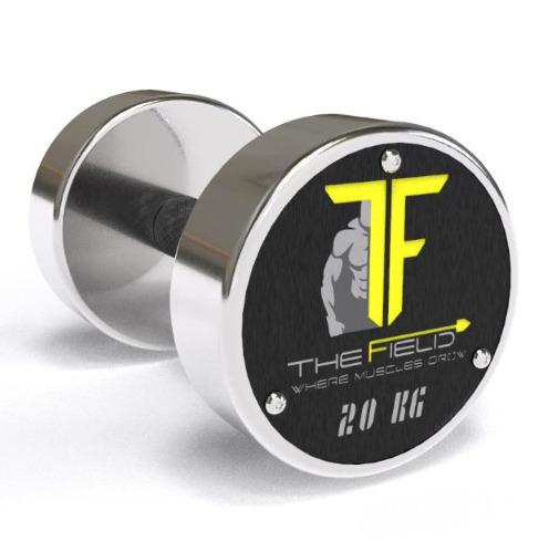 CUSTOM STAINLESS STEEL DUMBBELL