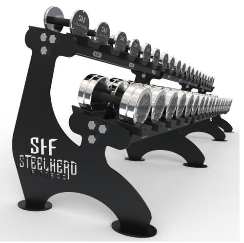 2 Tier Dumbbell Rack